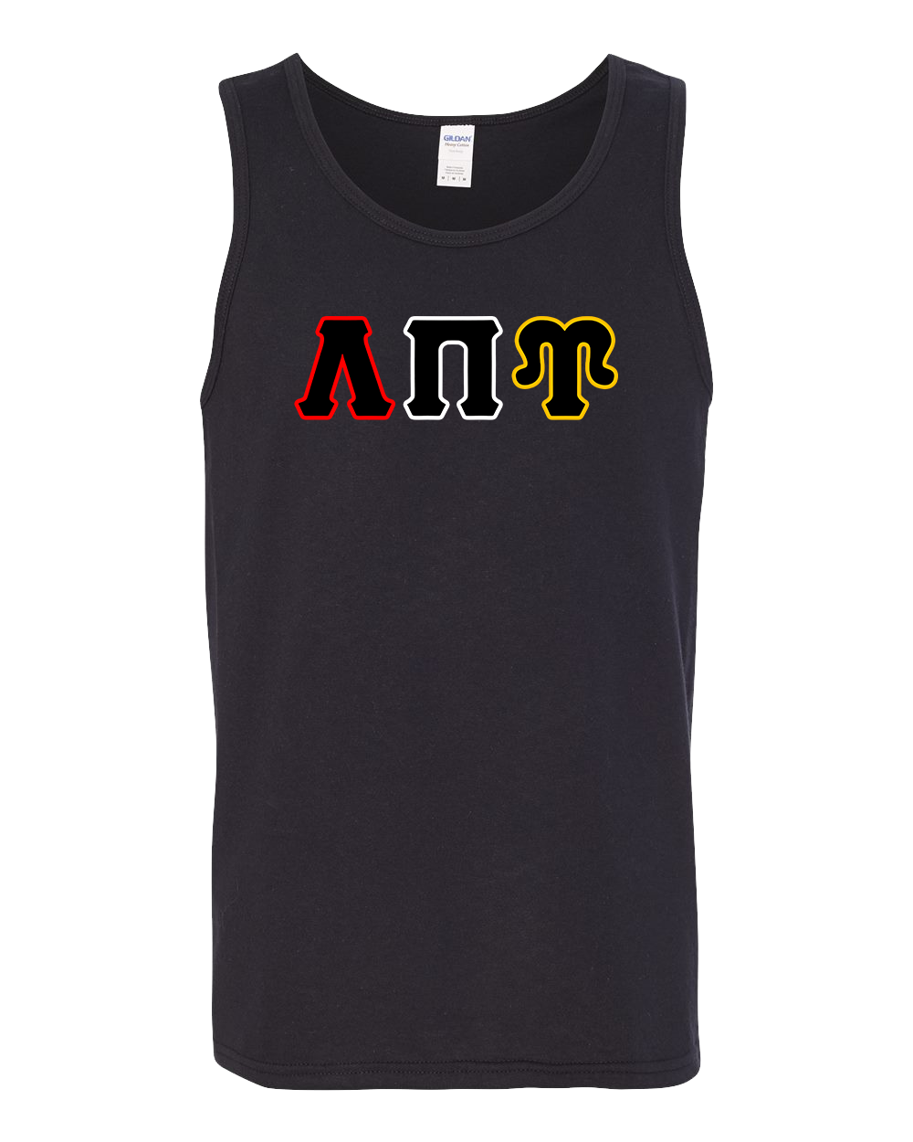 LpiU Black Tank Top – Black on RWG