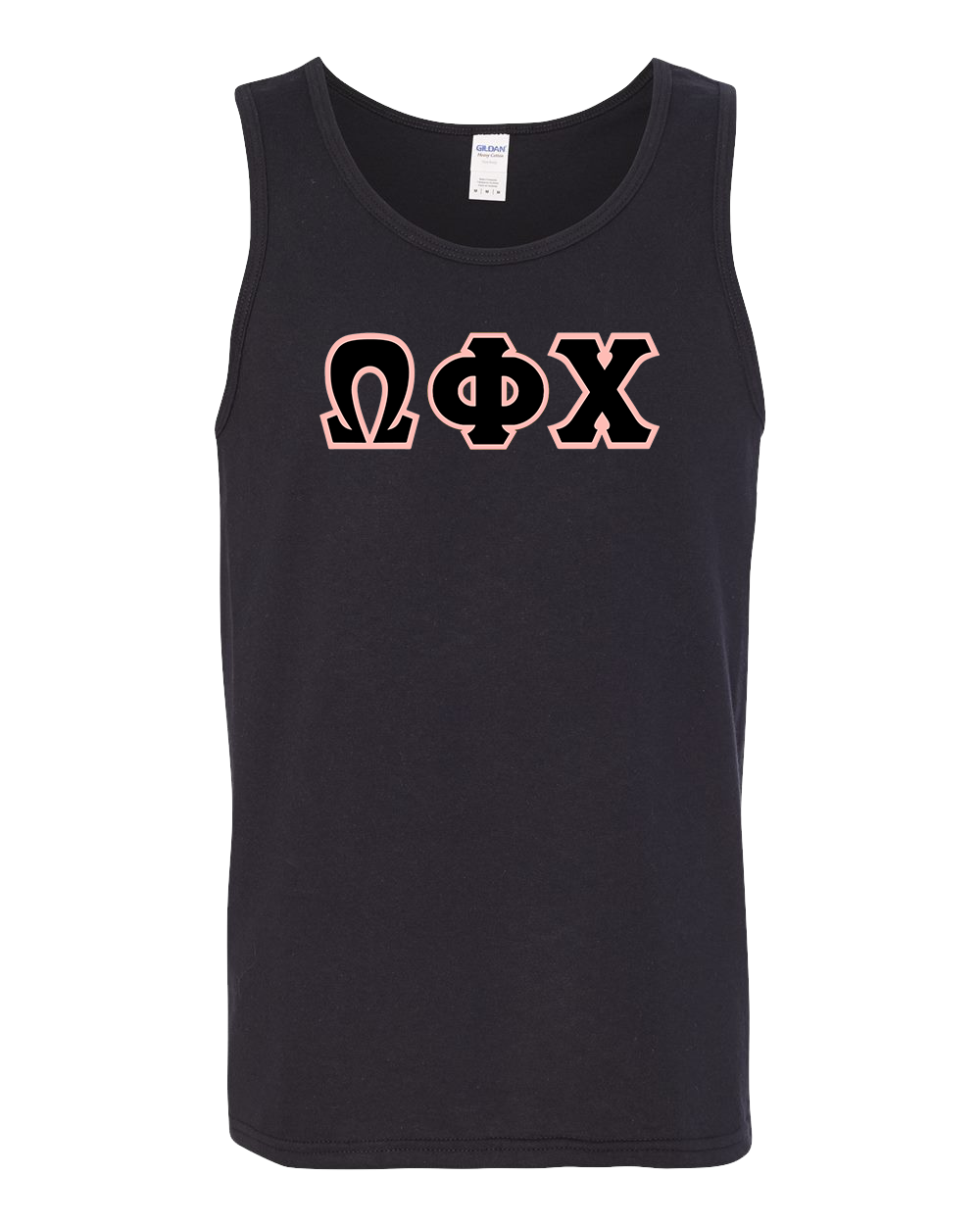 OPC Black Tank Top – Black on Pink