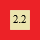 Beige on Red