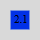 Royal Blue on Gray