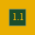 Forest Green on Gold